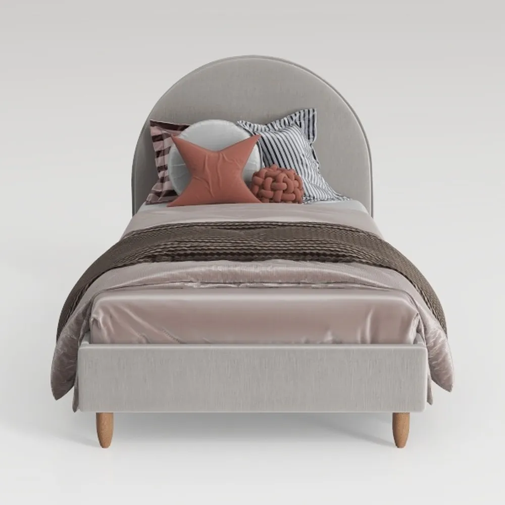 Meridian Furniture MiloCream-T Milo Collection Mod