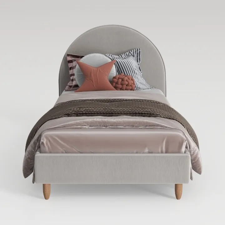 Meridian Furniture MiloCream-T Milo Collection Mod