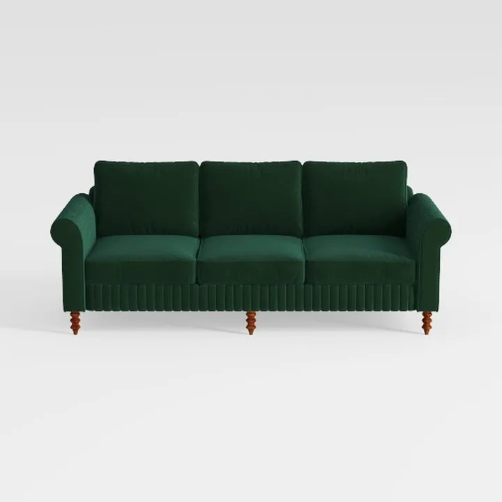 VINGLI Green 83" Sofa Couches for Living Room