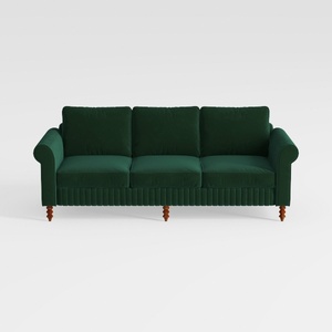 VINGLI Green 83" Sofa Couches for Living Room