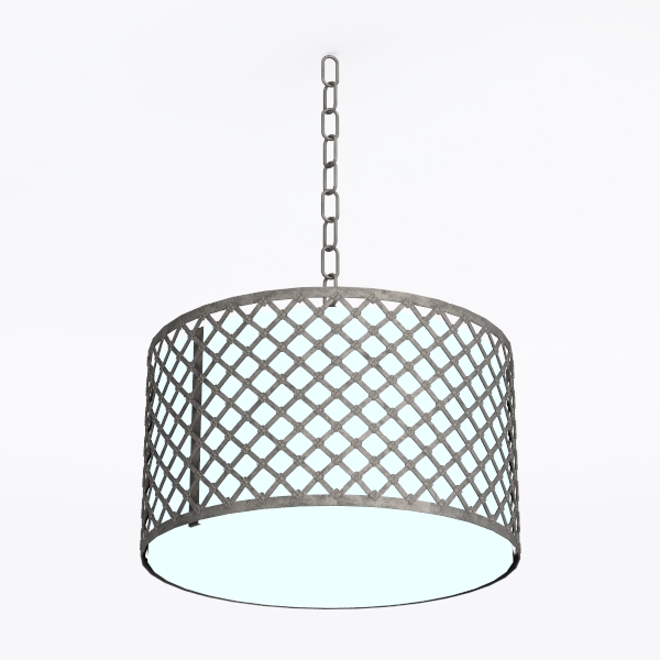 17&quot; Semi Flush Mount Ceiling Light Fixture, Modern