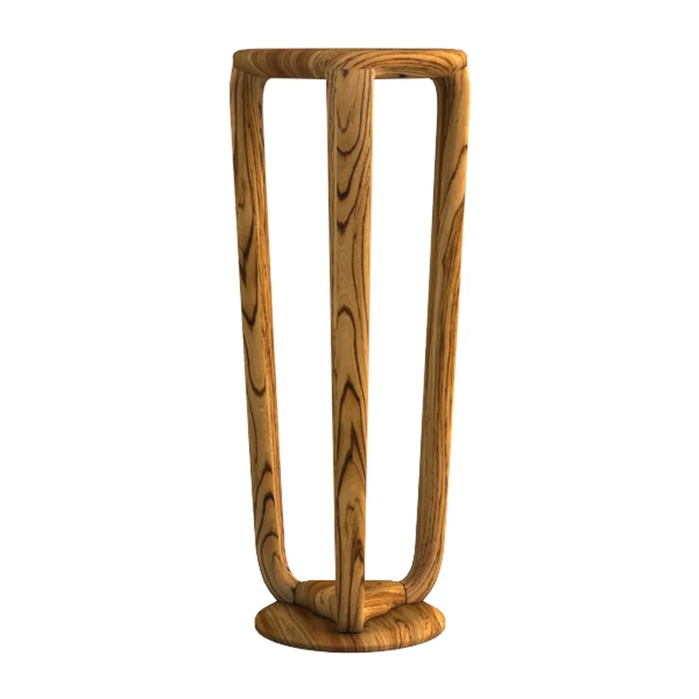 Kate and Laurel Dahl Wooden Round Drink Table; 8