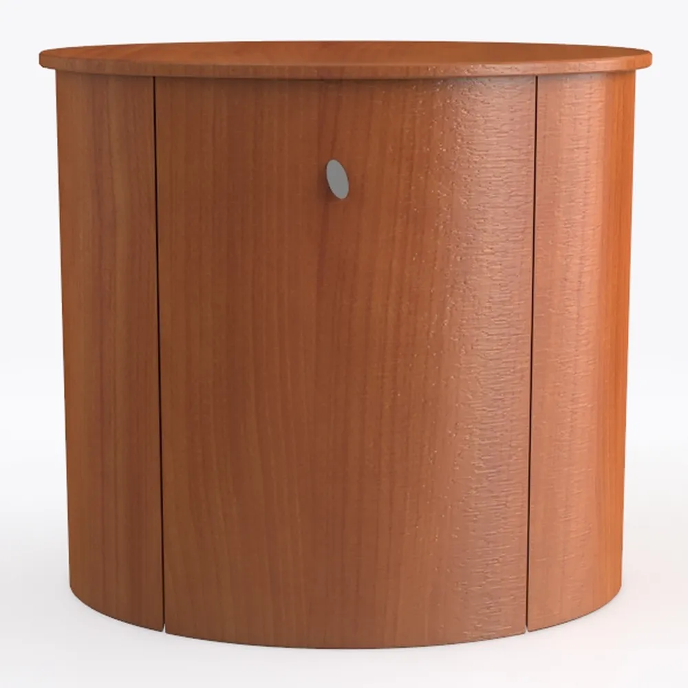 LITTLE TREE End Table with 3 Drawers, No Assembly 