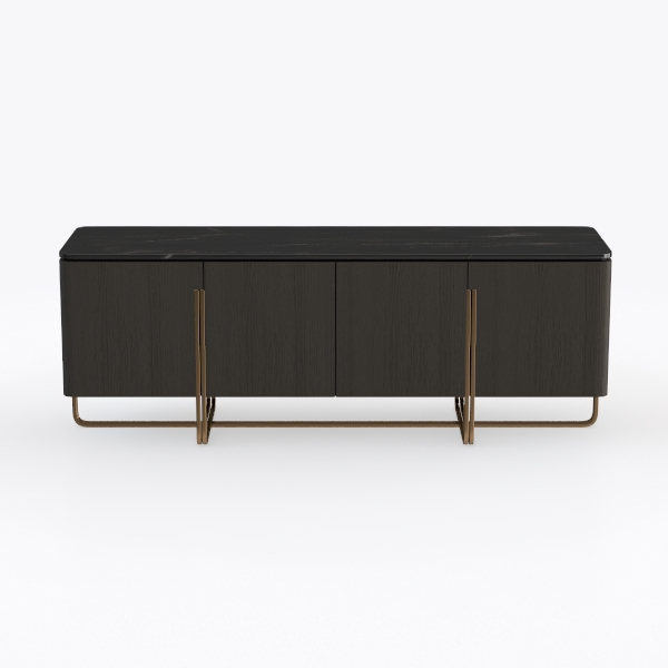 Modern Sideboard Storage Cabinet with Doors and