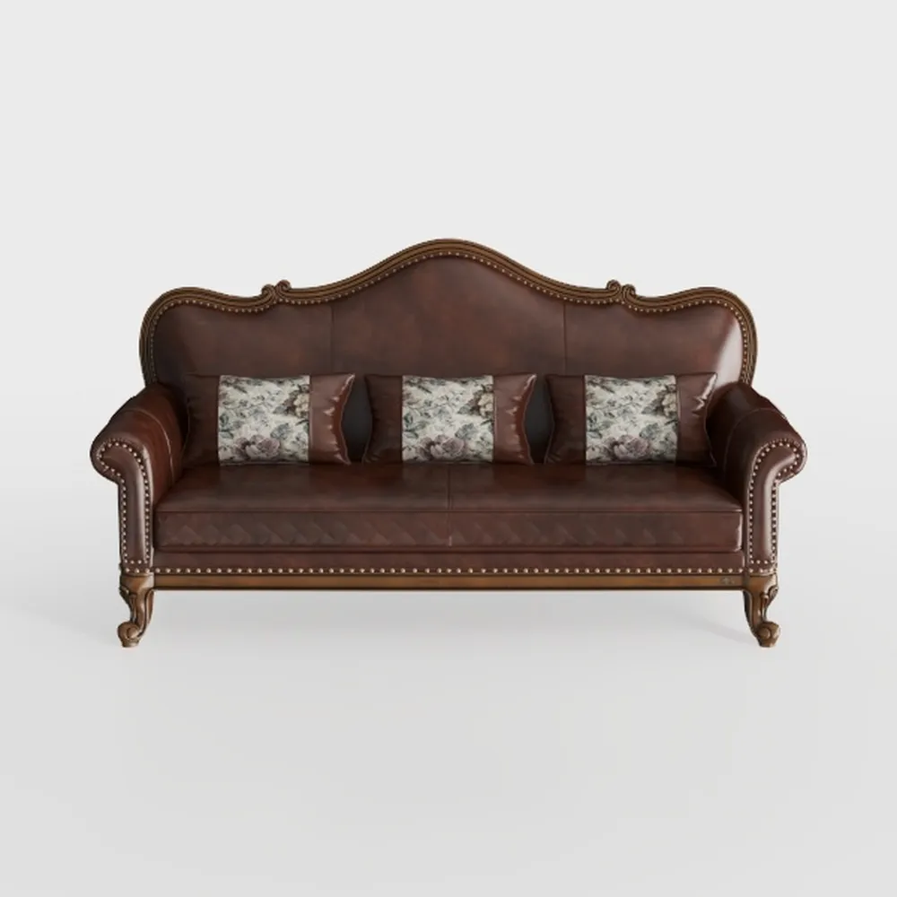 QHITTY Accent Large Sofa, Chesterfield Couch