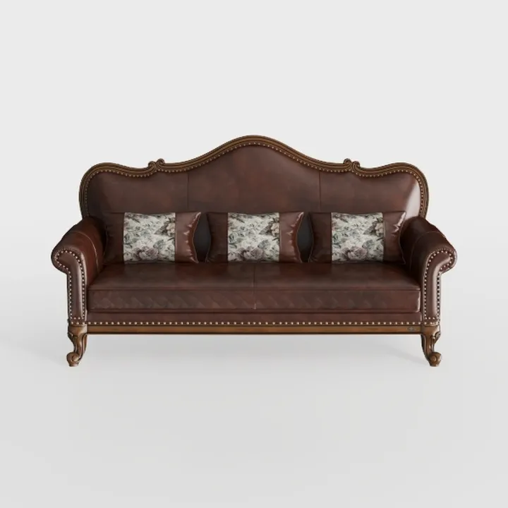 QHITTY Accent Large Sofa, Chesterfield Couch