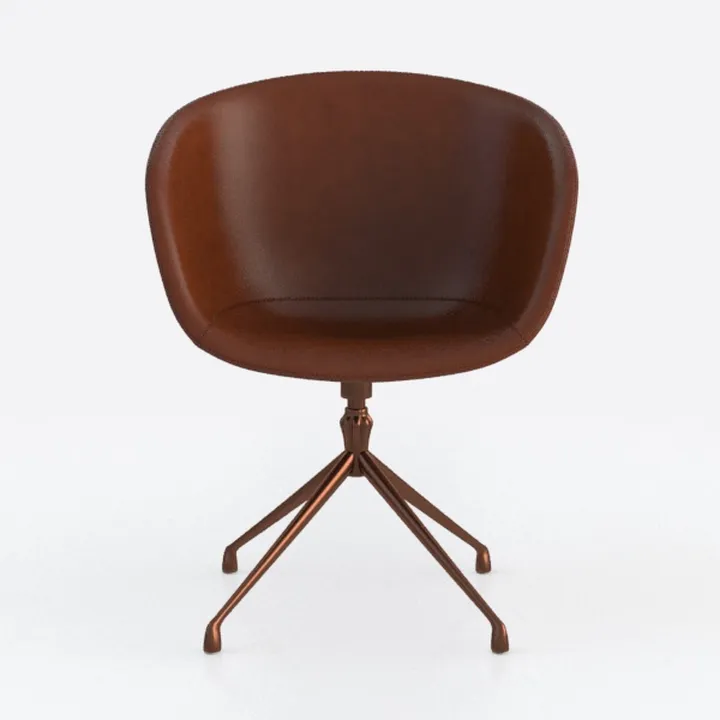 Adjustable High Swivel Computer Chair with Sponge 