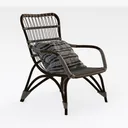Premium Maple Heavy-Duty Metal Frame Outdoor Rocki Right 45 Degree View