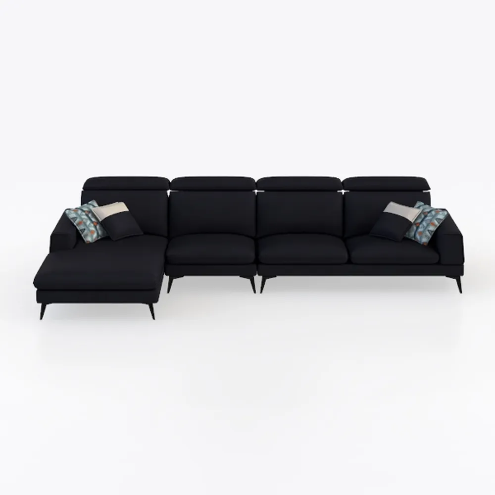 NicBex Modern L-Shaped Chaise Sectional Sofa,