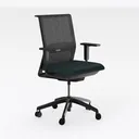 HON HONSVR1ACLC90TK Solve Task Chair, Midnight Right 45 Degree View