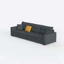 HONBAY Modular Sectional Sleeper Sofa with Pull Left 45 Degree View