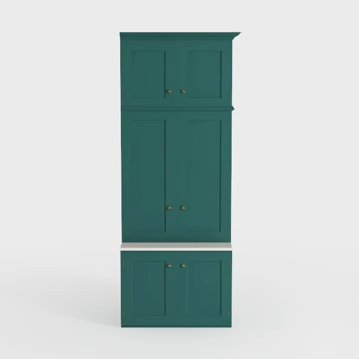 71 "Farmhouse Metal Filing Cabinet with a Drawer