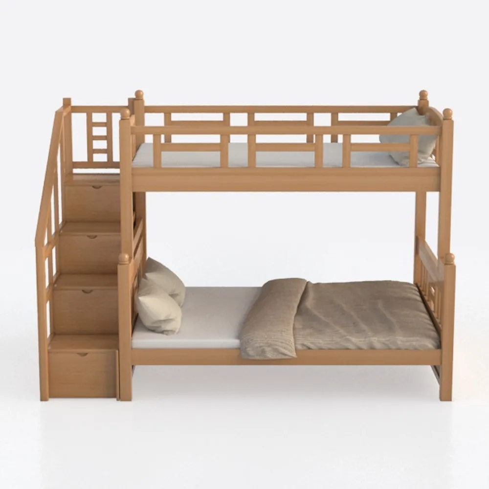 Pemberly Row Transitional Twin-Over-Twin Solid Woo