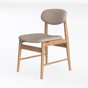Homelegance Edam Modern Mid Century Upholstered Left 45 Degree View