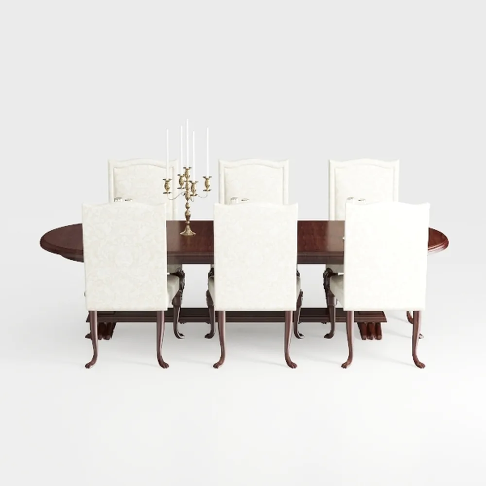 EALSON Upholstered Tufted Dining Chairs Set of 4