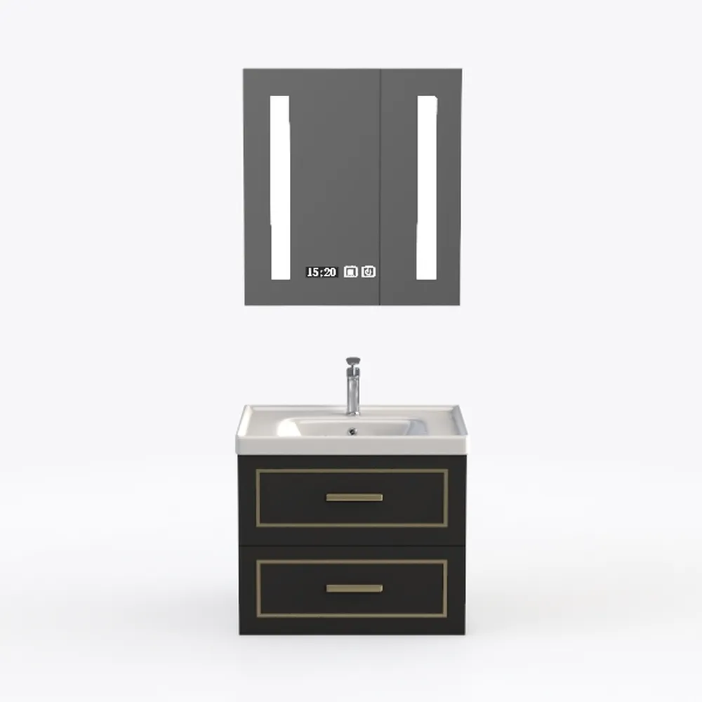 36" Floating Bathroom Vanity Set, Modern Wall