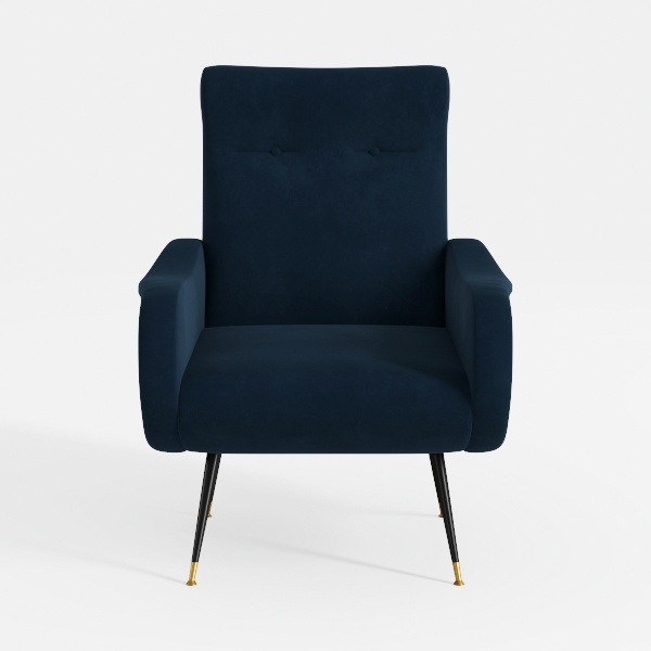 MINCETA Accent Chair,Modern Upholstered Armchair