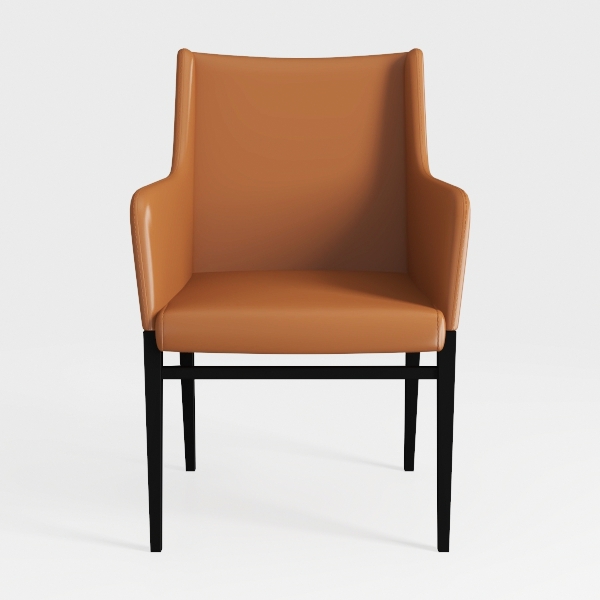 Benjara CID Lizz 24 Inch Dining Chair, Faux