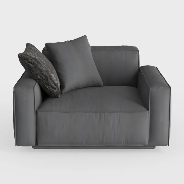 TYBOATLE Accent Chairs Set of 2, Modern Tufted