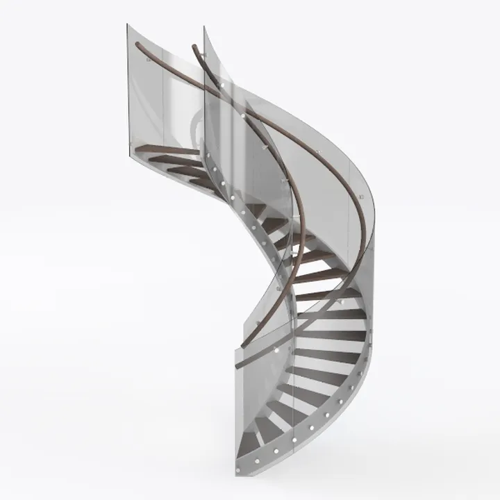 European wrought iron staircase