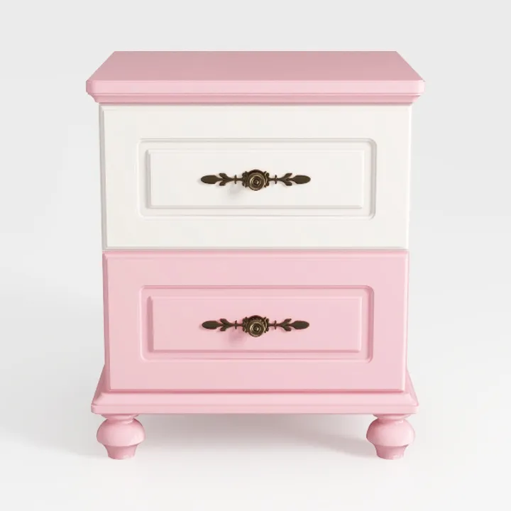 Pemberly Row Set of 2 Engineered Wood 2-Drawer