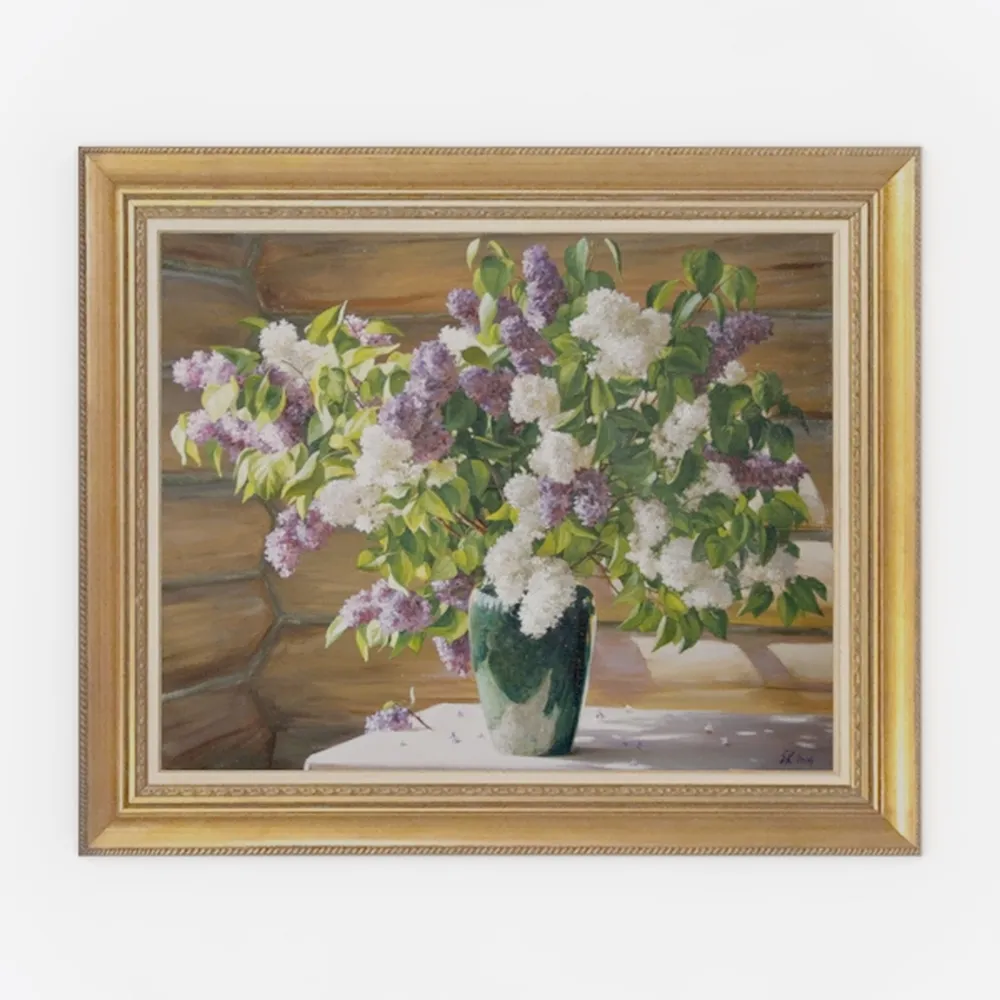 ARPEOTCY Vintage Framed Landscape Wall Art