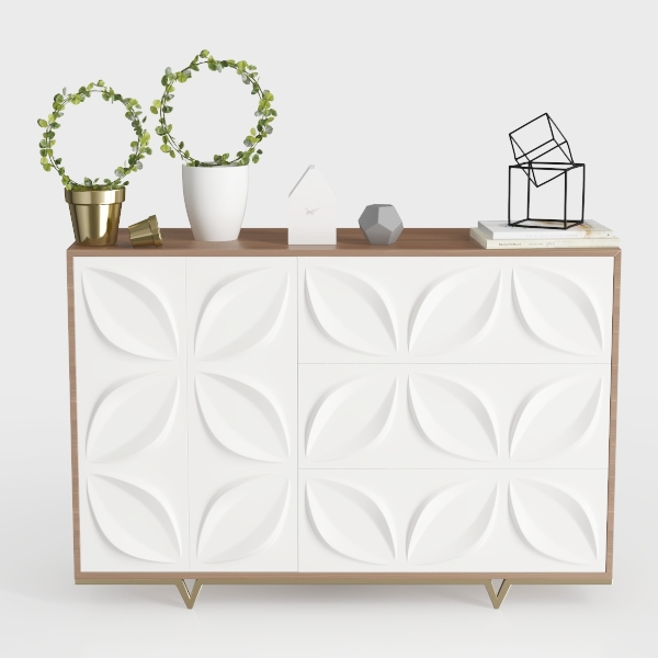 Sideboard Buffet Cabinets with Storage, Modern