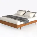 TOSMO Luxury Cooling Sheet Set - 100% Viscose Left 45 Degree View