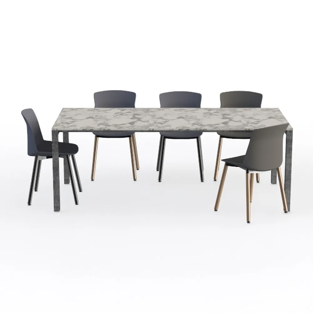 Coronado Pewter/Gray Powder Coated Rectangular 7 P