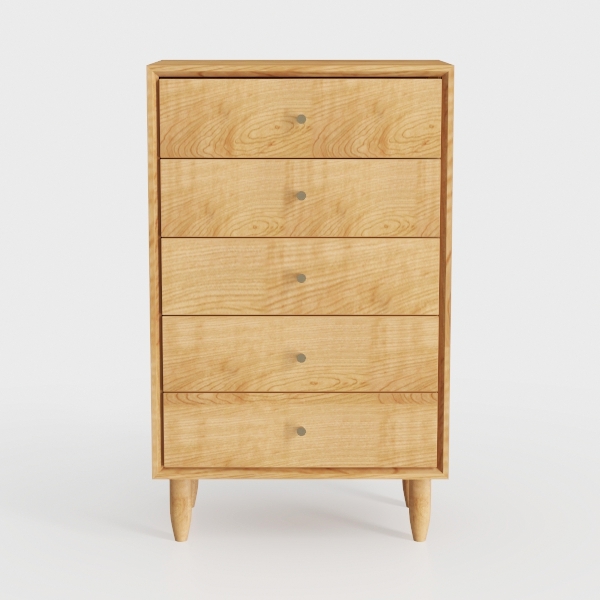 Oak&Sparrow 5 Drawer Tall Dresser for Bedroom, 47&#39;