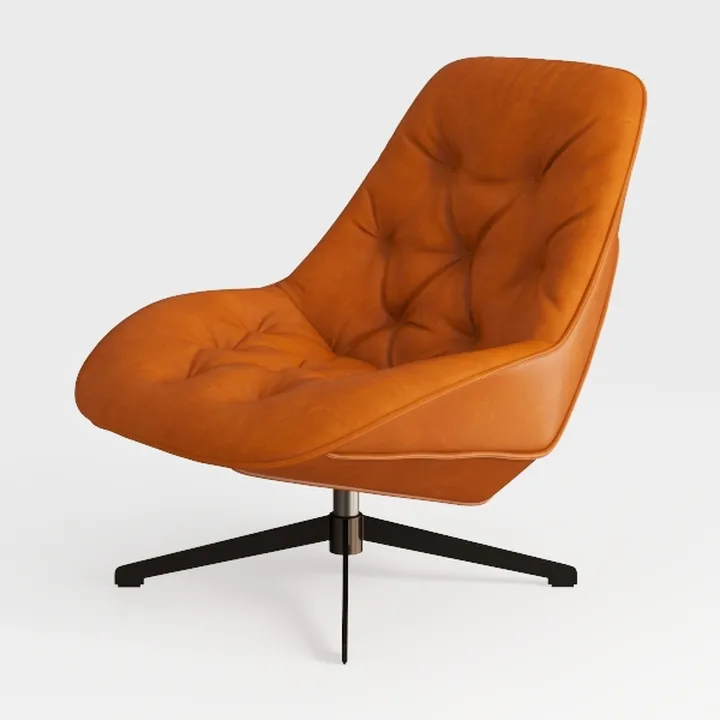 HEAH-YO Swivel Accent Chair, Modern Living Room
