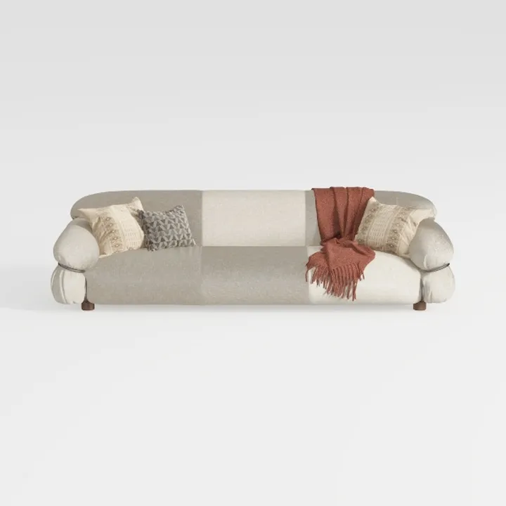 Manhattan Comfort Verandah 112” Chenille Sofa with