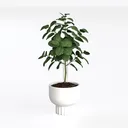 Fake Tree Faux Olive Tree Artificial Olive Trees Left 45 Degree View