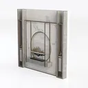 ROMOON 4 Section Heavy Duty Laundry Sorter Left 45 Degree View