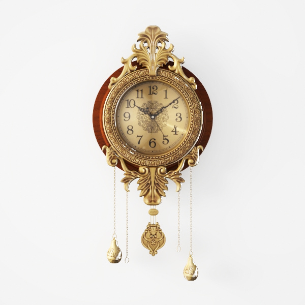 wall clock-Retro Charm
