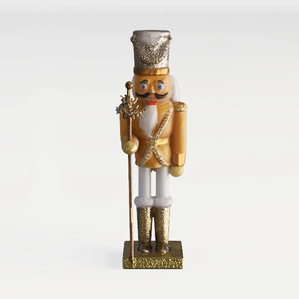 LovesTown 12inch Wooden Nutcracker Figure_ai generated