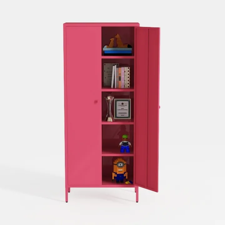 Letaya Metal Storage Cabinets with Lock, 71" Tall