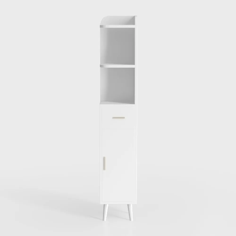 Tall Bathroom Storage Cabinet with 2 Doors, 67"