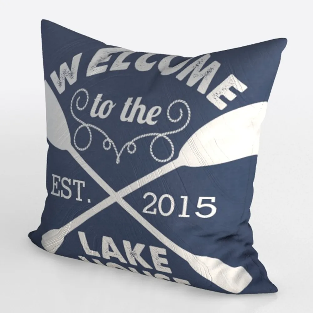 Romantic Flowers with Leaves Throw Pillow Covers