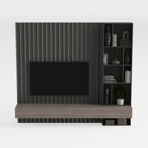 LYNSOM Storage Cabinet with Doors, Set of 3,