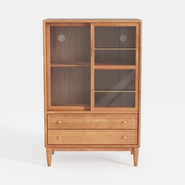 Buffet Sideboard Cabinet with Storage, Bamboo
