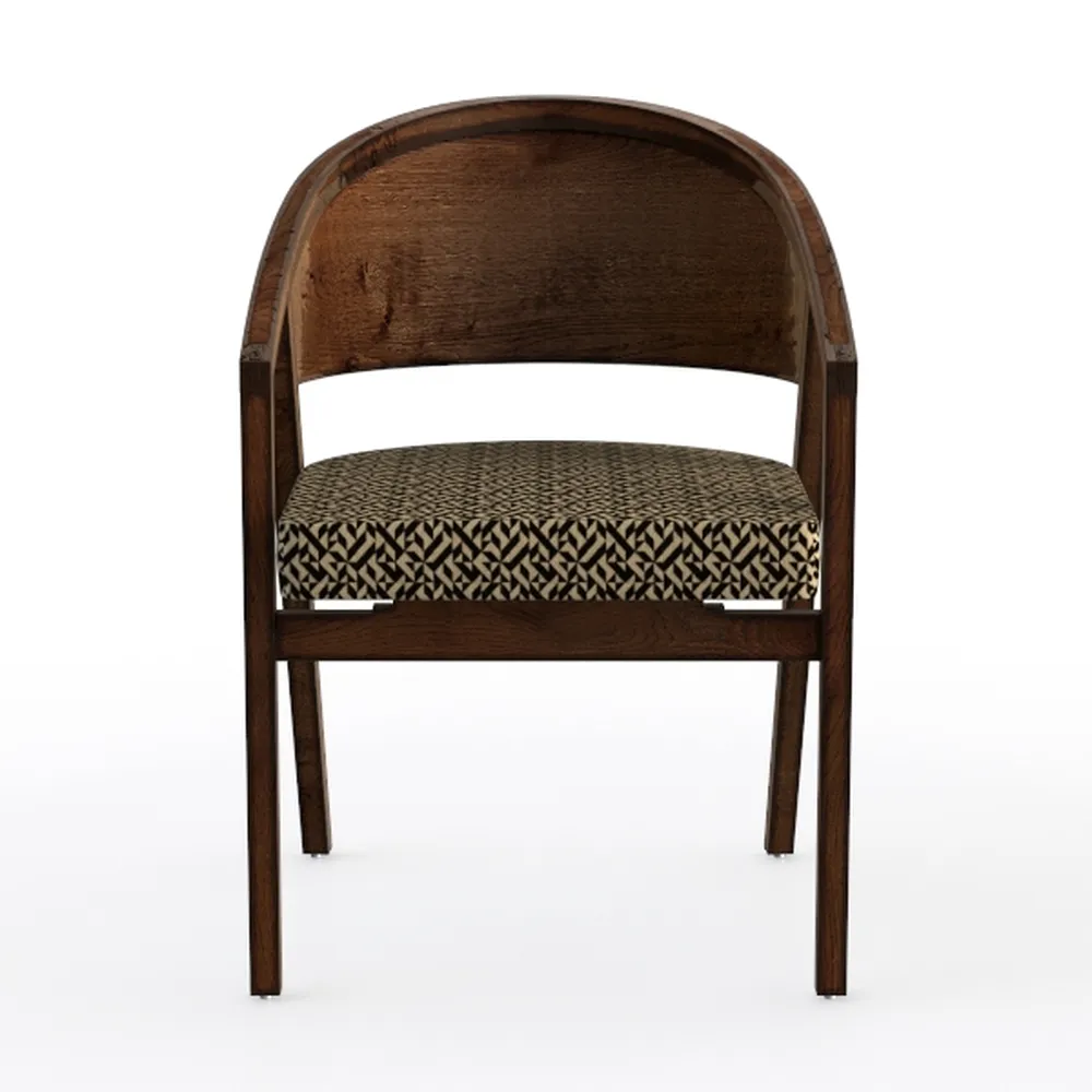 Woven Dining Chair Weave Rattan,Mid-Century Modern