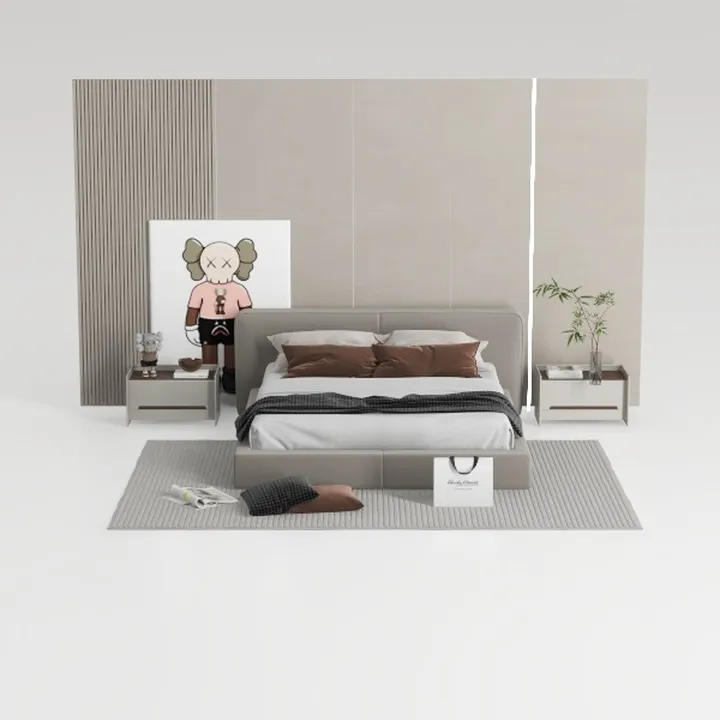 Bestar Claremont Queen Murphy Bed with Closet