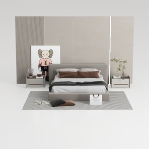 Bestar Claremont Queen Murphy Bed with Closet