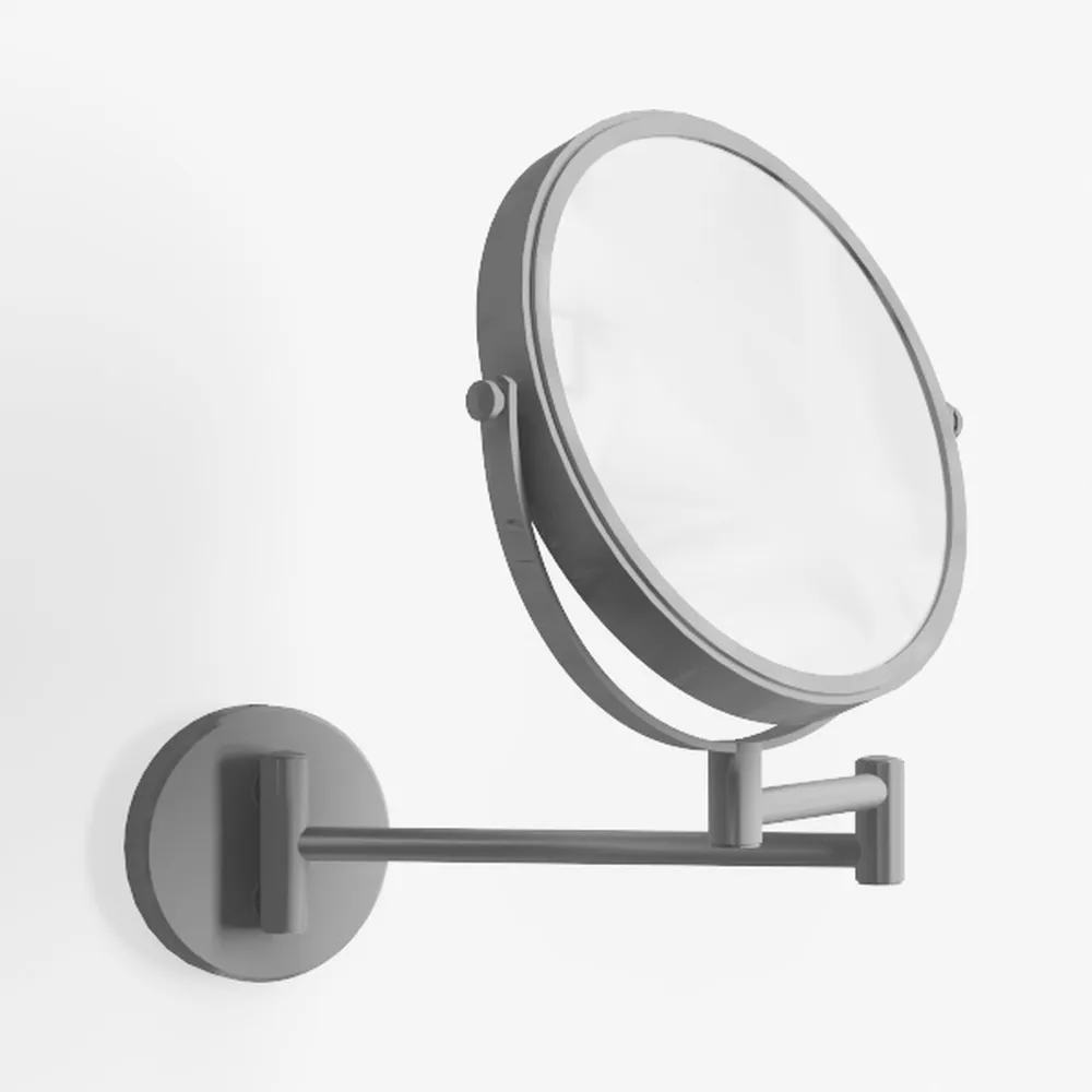 360° Swivel Folding Cosmetic Mirror No Punch Magnifying Mirror Bathroom Mirror Wall Mounted Shaving Mirror HD Cosmetic Mirror