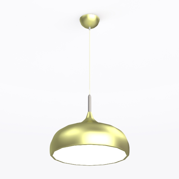 CLAXY Macaron Green Pendant Lights Metal Barn