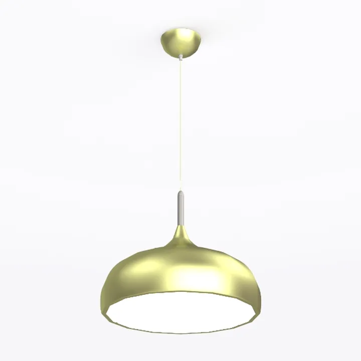 CLAXY Macaron Green Pendant Lights Metal Barn