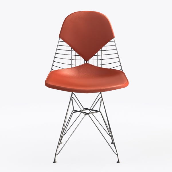 Eames Wire Chairs Persimmon - VZ20