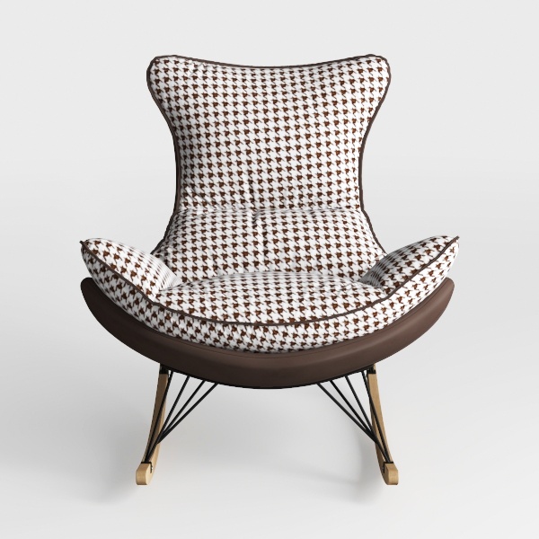 Outdoor Wicker Rocking Chair, Patio Rattan Rocker