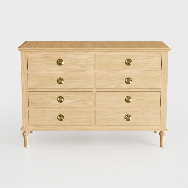 Large Rattan Side Board, Decorative Kitchen